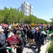 راهپیمایی مردم مرکز استان خراسان شمالی در محکومیت اهانت به ساحت مقدس قرآن کریم